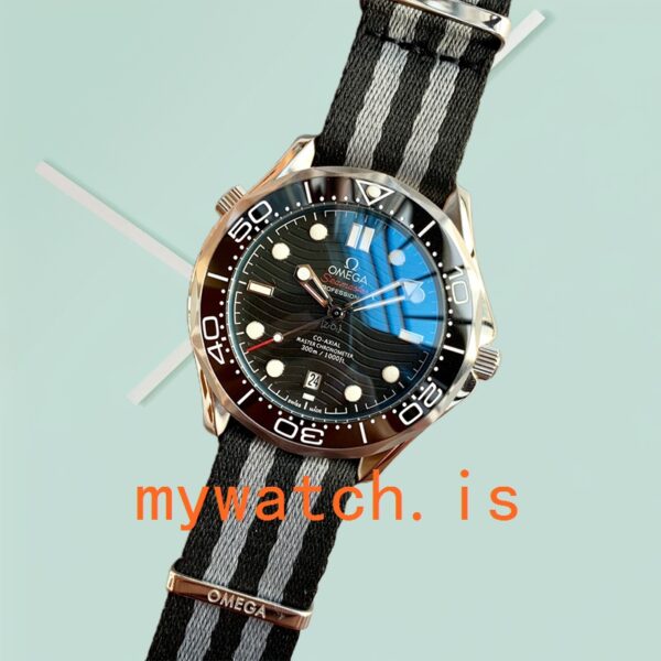 Omega Seamaster Men 42mm 210.92.44.20.01.002 Asian Movement Strap - Image 2
