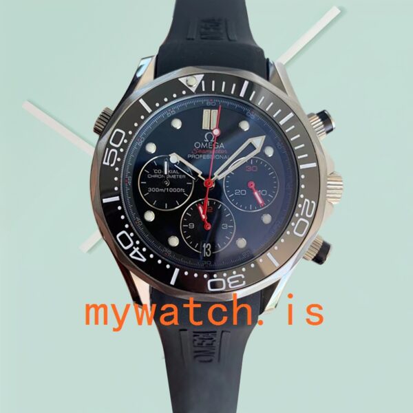 Omega Seamaster 212.30.42.50.01.001 Men 42mm Bracelet Black Dial - Image 4
