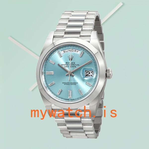 Rolex Day-Date 228206 Men's 40mm Stainless Steel President Bracelet - Image 2