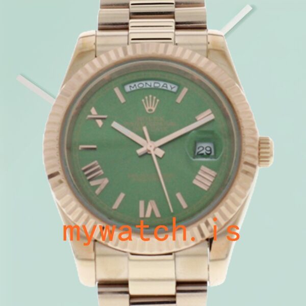 Rolex Day-date Men's 40mm m228235-0025 Stainless Steel Automatic