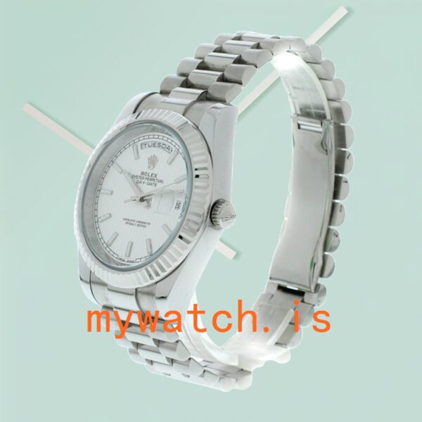 Rolex Day-Date 40mm Men's 228239 President Bracelet Stainless Steel - Image 3