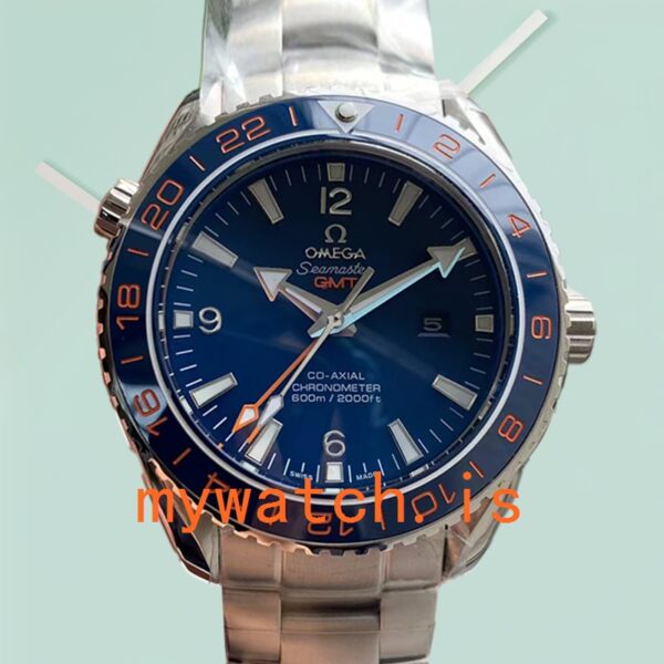 Omega Seamaster Men 215.30.44.22.01.001 44mm Bracelet Blue Dial