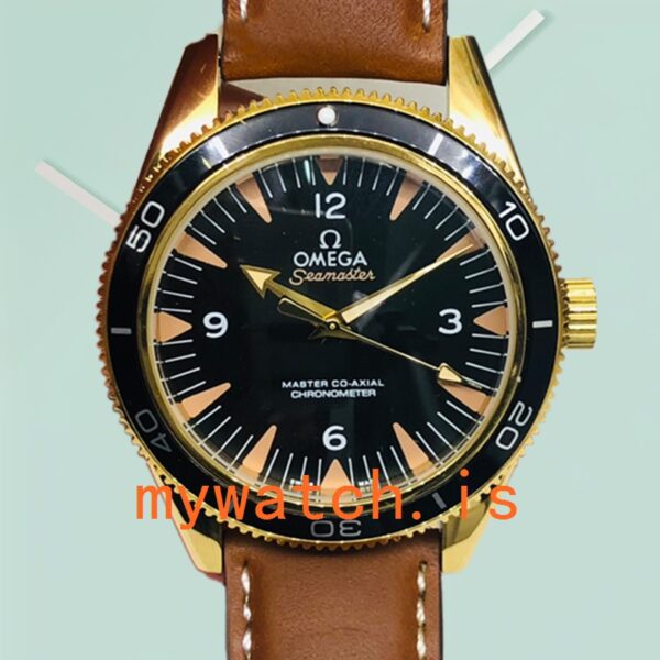 Omega Seamaster Men 233.62.41.21.01.001 41mm Gold-tone