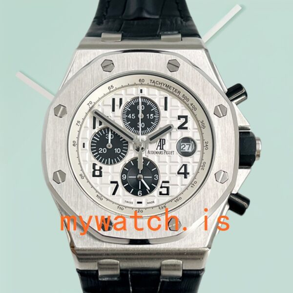 Audemars Piguet Royal Oak Offshore 43mm Men's 26170ST.OO.D101CR.02-1 White Dial