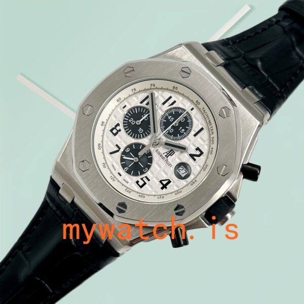 Audemars Piguet Royal Oak Offshore 43mm Men's 26170ST.OO.D101CR.02-1 White Dial - Image 3