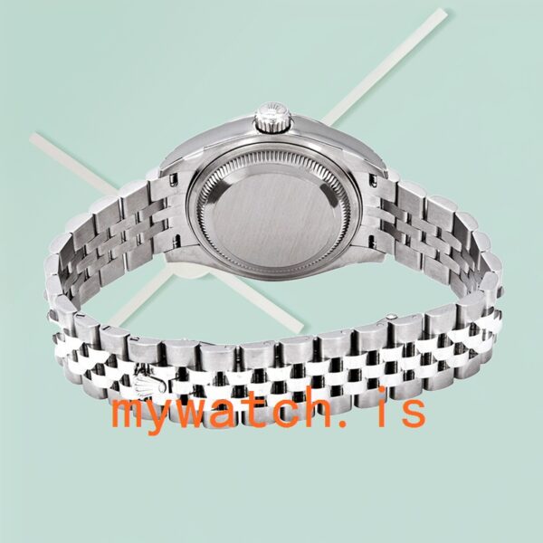 Rolex Datejust Unisex 31mm m278274-0018 Silver-tone Green Dial - Image 4