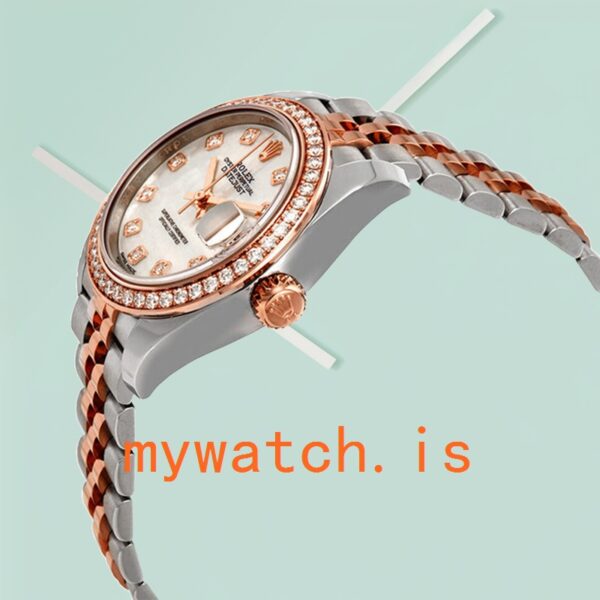 Rolex Datejust m279381rbr-0013 28mm Ladies Mother of Pearl Dial - Image 3