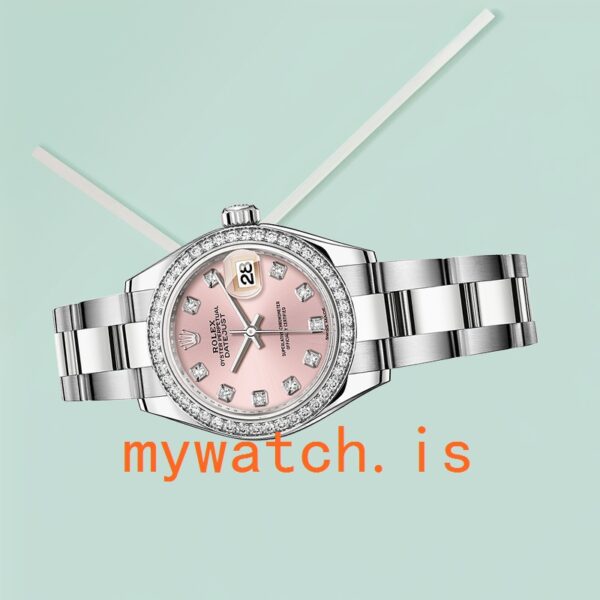 Rolex Datejust 28mm Ladies m279384rbr-0004 Automatic Oyster Bracelet - Image 3