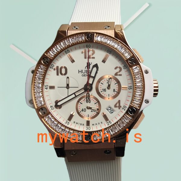 Hublot Big Bang Ladies/Men's 38mm/44mm 341.PE.230.RW.114 Rubber Band - Image 5