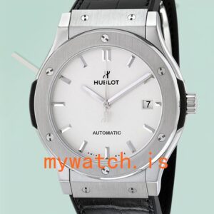 Hublot Classic Fusion Men's 43mm/42mm/45mm 511.NX.2611.LR Stainless Steel White Dial