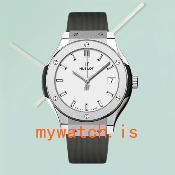 Hublot Classic Fusion 43mm/42mm/45mm 511.NX.2611.RX Men's White Dial Silver-tone - Image 2