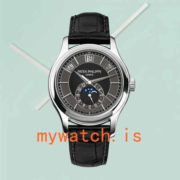 Patek Philippe Complications Men 40mm 5205G-010 Silver-tone - Image 2