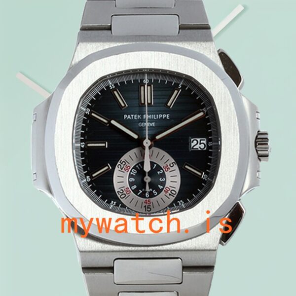 Patek Philippe Nautilus Men's 5980/1A-001 40mm Blue Dial