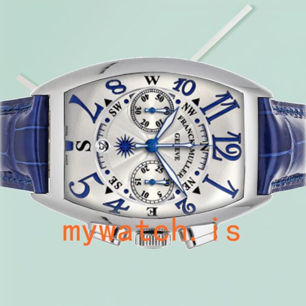 Franck Muller Mariner 40mm 8080 CC AT MAR Men's Silver Dial Quartz - Image 3