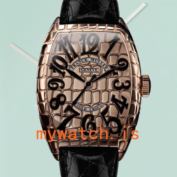 Franck Muller Croco Men's 40mm 8880 SC GOLD CRO Automatic Rose Gold Dial