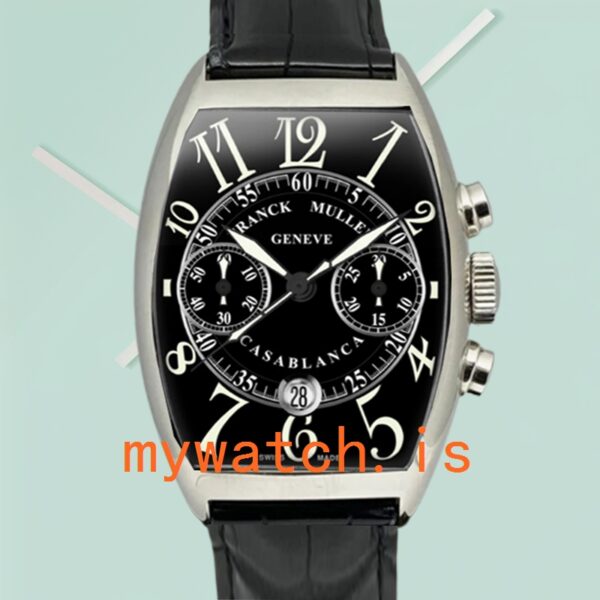 Franck Muller Casablanca 8885 C CC DT Men's 40mm Silver-tone