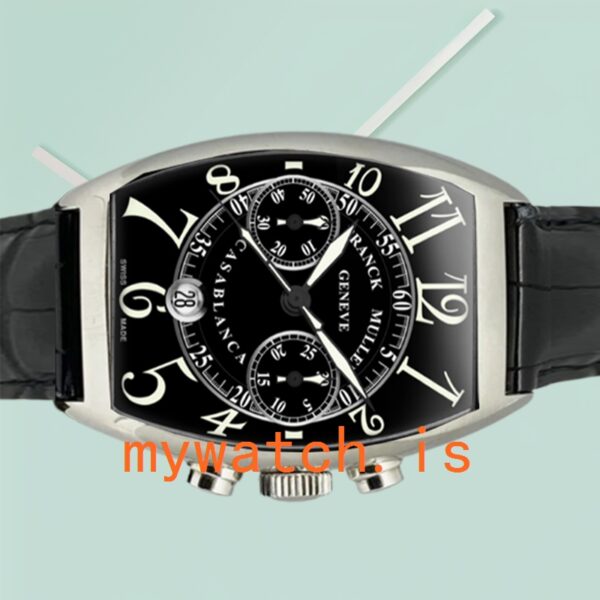 Franck Muller Casablanca 8885 C CC DT Men's 40mm Silver-tone - Image 3