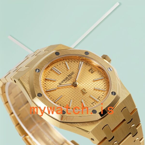 Audemars Piguet Royal Oak 15202BA.OO.1240BA.02 43mm Men's Champagne Dial - Image 4