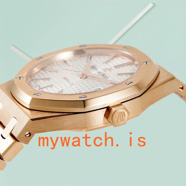 Audemars Piguet Royal Oak 41mm 15400OR.OO.1220OR.02 Men's White Dial - Image 3