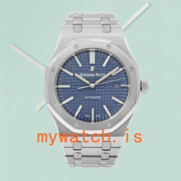 Audemars Piguet Royal Oak Men's 41mm 15400ST.OO.1220ST.03 Bracelet Silver-tone - Image 2
