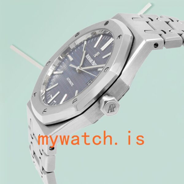 Audemars Piguet Royal Oak Men's 41mm 15400ST.OO.1220ST.03 Bracelet Silver-tone - Image 3