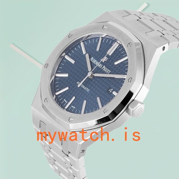 Audemars Piguet Royal Oak Men's 41mm 15400ST.OO.1220ST.03 Bracelet Silver-tone - Image 4
