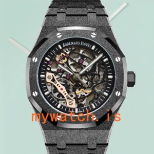 Audemars Piguet Royal Oak 15416CE.OO.1225CE.01-001 Men's 43mm Bracelet Black-tone