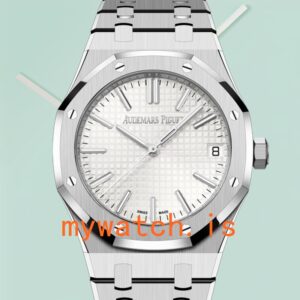 Audemars Piguet Royal Oak 15510ST.OO.1320ST.03 Men's 41mm White Dial Silver-tone