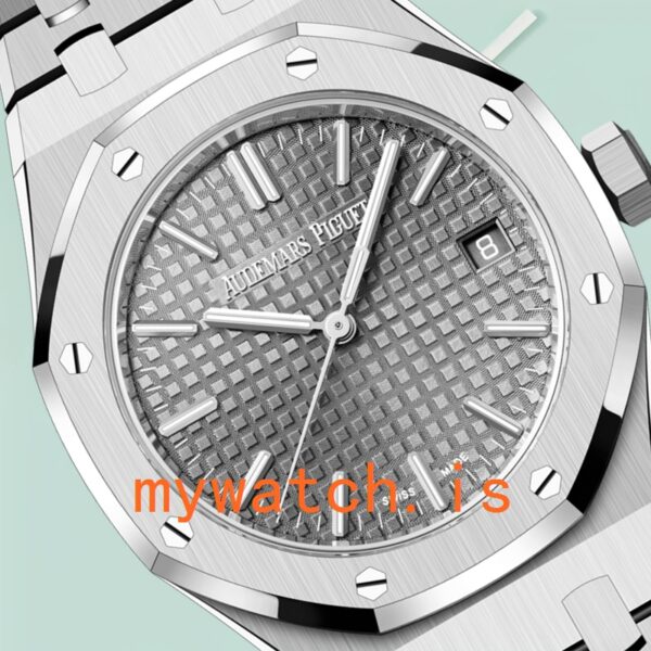 Audemars Piguet Royal Oak Men's 15550ST.OO.1356ST.03 37mm Grey Dial Stainless Steel - Image 3
