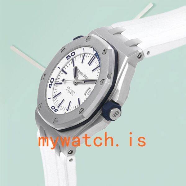Audemars Piguet Royal Oak Offshore 42mm Men's 15710ST.OO.A010CA.01 White Dial Stainless Steel - Image 4