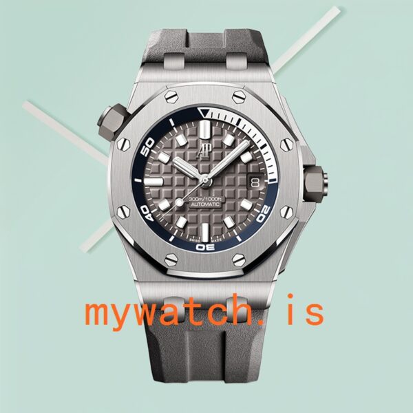 Audemars Piguet Royal Oak Offshore 15720ST.OO.A009CA.01 42mm Men's Rubber Band - Image 2