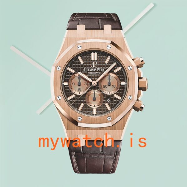 Audemars Piguet Royal Oak Men's 26331OR.OO.D821CR.01 41mm Rose Gold-tone Stainless Steel - Image 2