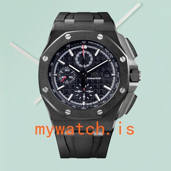 Audemars Piguet Royal Oak Offshore 44mm 26400AU.OO.A002CA.01 Men's Black-tone Stainless Steel - Image 2