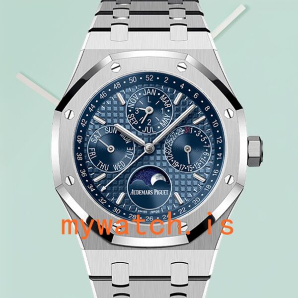 Audemars Piguet Royal Oak Men's 41mm 26574ST.OO.1220ST.03 Bracelet Blue Dial