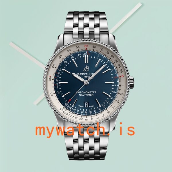 Breitling Navitimer Men's 46mm A17326211C1A1 Stainless Steel Silver-tone - Image 2