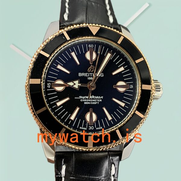 Breitling Superocean Heritage U10370121B1X1 Men's 46mm Leather Strap