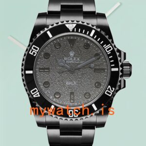 Rolex Submariner BALR Men's 40mm Black Dial