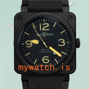 Bell&Ross Instruments 42mm Men's Black Dial Automatic BR01-92