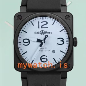 Bell&Ross Instruments Black Dial 42mm Automatic BR01-92 Men's