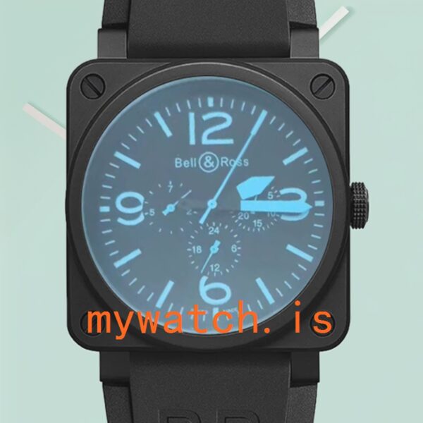 Bell&Ross Instruments 46mm Black Dial Men's BR01-94 Automatic