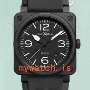 Bell&Ross Instruments 42mm Black Dial Men's Automatic BR03-92