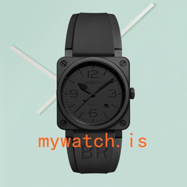 Bell&Ross Instruments 42mm BR03-92 Men's Black Dial Automatic - Image 2