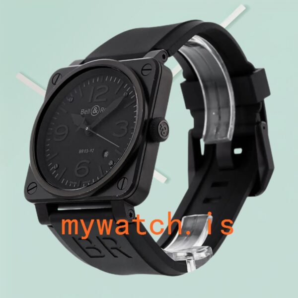 Bell&Ross Instruments 42mm BR03-92 Men's Black Dial Automatic - Image 3