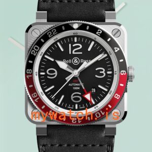 Bell&Ross Instruments 42mm Men's BR03-93 Automatic Black Dial