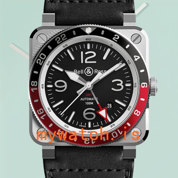 Bell&Ross Instruments 42mm Men's BR03-93 Automatic Black Dial