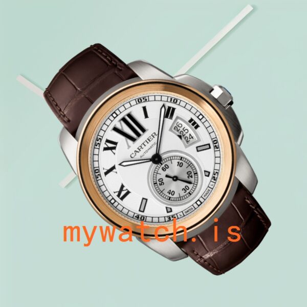 Cartier Calibre W7100039 Men's 42mm Silver-tone - Image 3