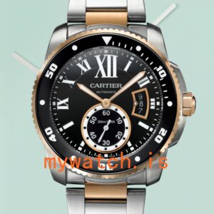 Cartier Calibre Men's 42mm W7100054 Black Dial Stainless Steel