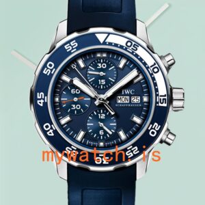 IWC Aquatimer IW376711 Men's 44mm Rubber Band
