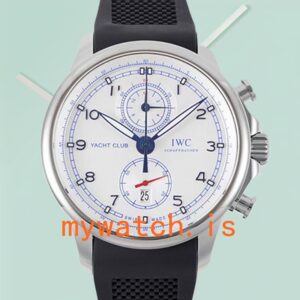 IWC Portuguese Chrono 40mm Men's IW390702 White Dial Stainless Steel