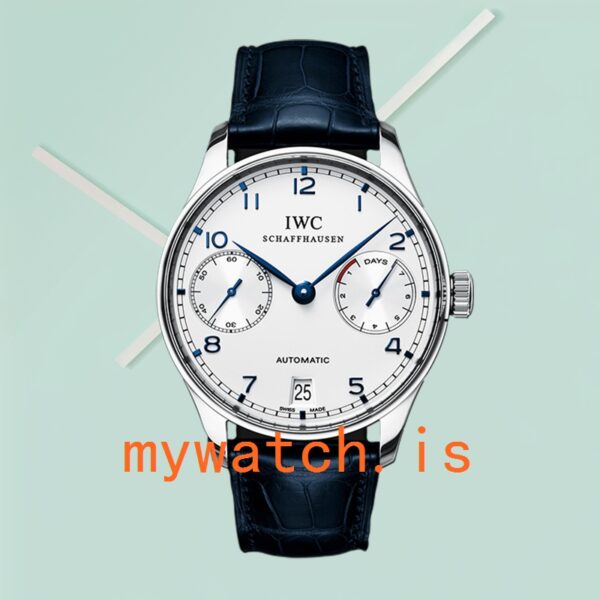IWC Portuguese Automatic Men's 43mm/40mm IW500107 White Dial Automatic - Image 2